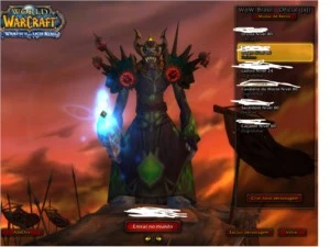Conta world of warcraft server wow brasil - Blizzard