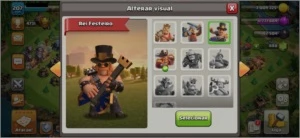 CV13 SEMI FULL TH13 6 CONSTRUTOR 7 SKINS PAISAGEM MIL GEMAS - Clash of Clans