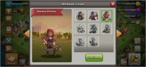 CV13 SEMI FULL TH13 6 CONSTRUTOR 7 SKINS PAISAGEM MIL GEMAS - Clash of Clans