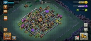 CV13 SEMI FULL TH13 6 CONSTRUTOR 7 SKINS PAISAGEM MIL GEMAS - Clash of Clans
