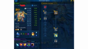 Conta Dmo La Omega - Digimon Masters Online