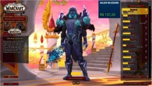 Conta WoW (Shadowlands base e BFA deluxe) +137R$ saldo bnet - Blizzard