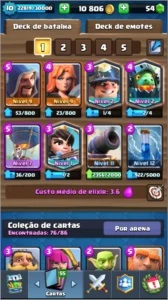 CV 9 FULL + CC 8 BEM UPADO + ARENA 10 - Clash of Clans