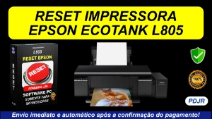 Reset Epson Almofadas com Tinta Cheia - L805 - Outros