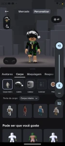 Conta de Roblox gemada mais de 150 reais gasto