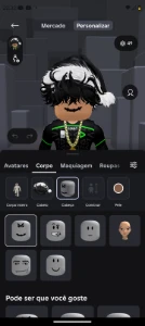 Conta de Roblox gemada mais de 150 reais gasto