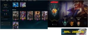Conta Platina 2 com 253 Skins (2 ultimate/6 Prestígio...) - League of Legends LOL