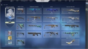 Conta valorant o2 principais skins !