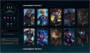 CONTA DE LOL PLAT4 MMR DE DIAMANTE DA SEASON PASSADA - League of Legends