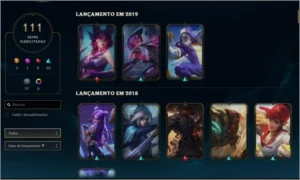 CONTA DE LOL PLAT4 MMR DE DIAMANTE DA SEASON PASSADA - League of Legends