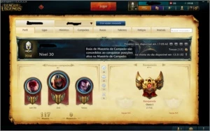 Conta League Of Legends Gold-1 -78 Camps+61 Skins+16 Paginas LOL
