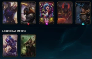 VENDO CONTA DE LOL LVL 75 UNRANKED - League of Legends