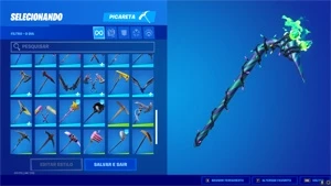 CONTA FORTNITE (NÃO PEGA PSN) SKIN WORLDCUP + PICARETA MINTY - Epic Games
