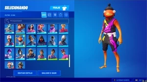 CONTA FORTNITE (NÃO PEGA PSN) SKIN WORLDCUP + PICARETA MINTY - Epic Games