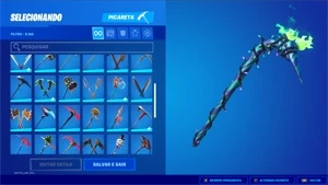 CONTA FORTNITE (NÃO PEGA PSN) SKIN WORLDCUP + PICARETA MINTY - Epic Games