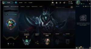 Conta lol platina 4    7 skin    45 campeões - League of Legends