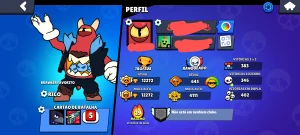 Conta brawl stars muiito boa 2 lendários desbloqueando kanji