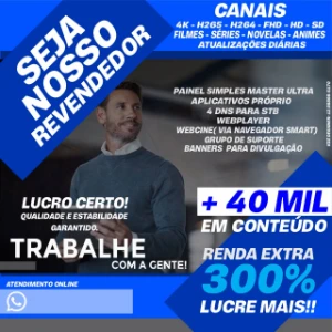 Revenda IPTV/P2P Barato - Assinaturas e Premium