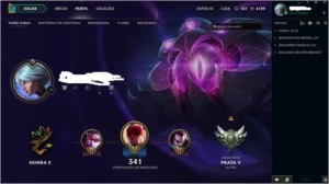 Conta League of Legends 127 CHAMP's , PRATA . LOL