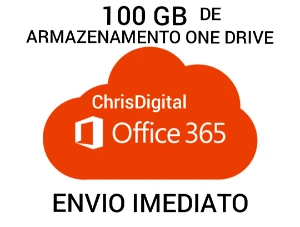 Office 365 Original 05 usuários vitalício Conta Nova 100 GB - Softwares e Licenças