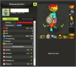 ECA LVL 109 - SEM REGISTRO - SERV BRUTAS - DOFUS TOUCH