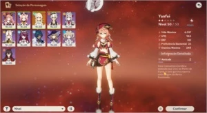 Yanfei + Oração AR26 - Genshin Impact