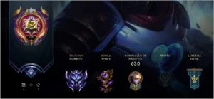 Conta DIAMANTE 1 98 SKINS - League of Legends LOL