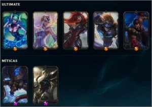 Conta League of Legends+Skins LOL