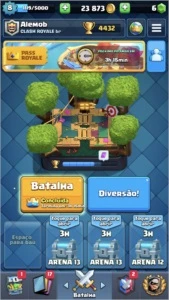 Conta Cr 4400 troféus com cartas boas! - Clash Royale
