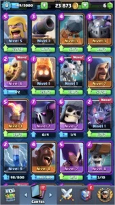 Conta Cr 4400 troféus com cartas boas! - Clash Royale