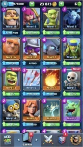 Conta Cr 4400 troféus com cartas boas! - Clash Royale