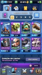 Conta Cr 4400 troféus com cartas boas! - Clash Royale