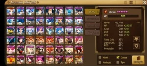 Conta SW 86-6* e 16-nat5 - Summoners War