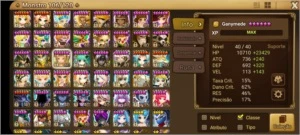 Conta SW 86-6* e 16-nat5 - Summoners War