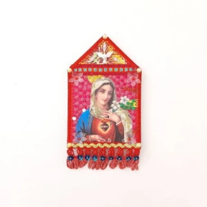 Oratório Sagrado Coração de Maria Vm - Artesanato e Personalizados