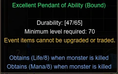Conta lv721, Servidor Nidavellir - Mu online