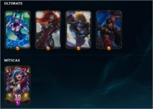 Conta de League of Legends 547 Skins