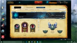 conta diamante 1 - League of Legends LOL