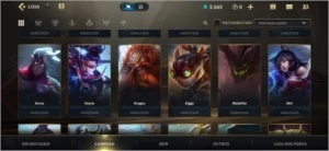 Conta wlid rift platina IV - League of Legends: Wild Rift LOL WR