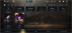 Conta wlid rift platina IV - League of Legends: Wild Rift LOL WR