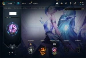 Conta LOL com 111 skins - League of Legends