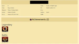 conta antiga aqw 13 anos - Adventure Quest World