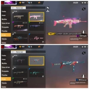 Conta Gemada Barata - Free Fire
