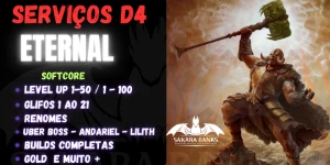 DIABLO 4 - ETERNAL - SERVIÇOS, ITENS & GOLD