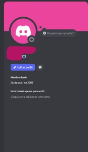 Conta antiga discord 2017 + orbs!