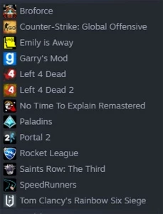Conta Steam Com Rainbow Six!!