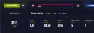 Vendo conta gc lv20 3k110 pontos - Counter Strike CS