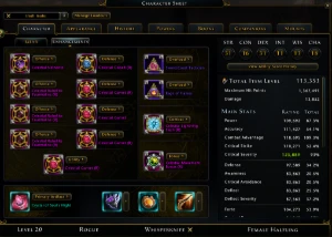 Neverwinter endgame account - Outros