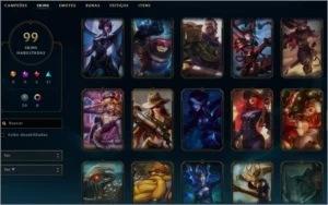 VENDO CONTA PLATINA 3 - League of Legends LOL