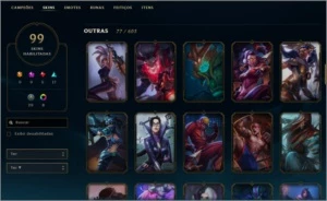 VENDO CONTA PLATINA 3 - League of Legends LOL